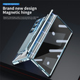 Etui do Samsung Galaxy Z Fold7 5G, z podstawką, niebieskie