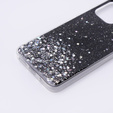 Etui do Xiaomi Redmi 12, Glittery, czarne