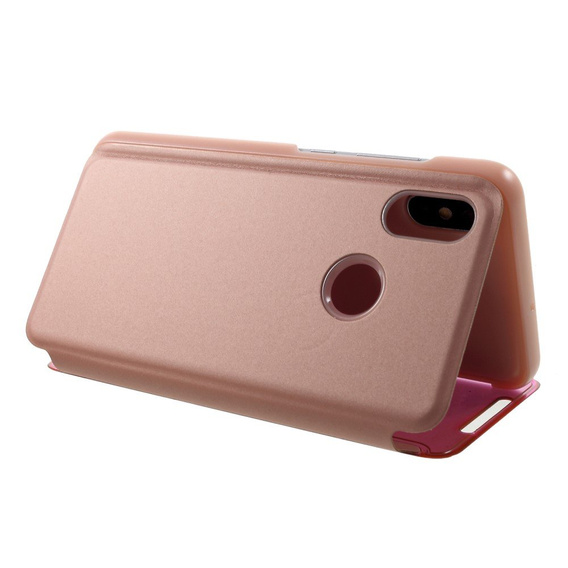 Etui Mirror View Case do Xiaomi Mi 8 / 8 Pro - Rose Gold