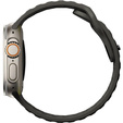 Pasek Silikonowy do Apple Watch 1/2/3/4/5/6/7/8/9/10/11/SE Ultra 1/2/3 42/44/45/46/49mm, Czarny