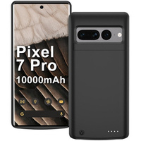 Etui z Baterią 10000mAh do Google Pixel 7 Pro, czarne