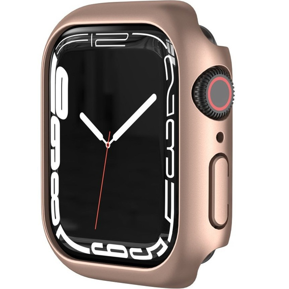 Etui do Apple Watch 7/8/9 45mm, Różowe złoto