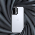 Etui do OnePlus 15R, Fusion Hybrid, przezroczyste z czarną ramką