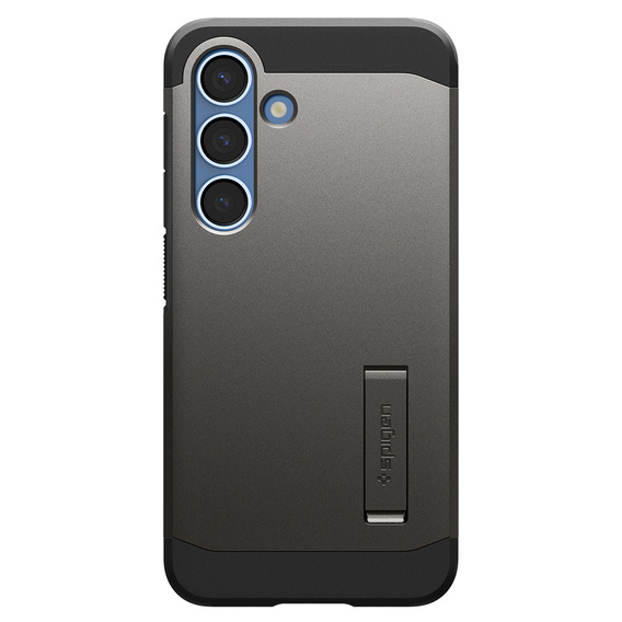 Etui Spigen do Samsung Galaxy S25+ Plus, Tough Armor Mag MagSafe, szare + Szkło Hartowane 9H