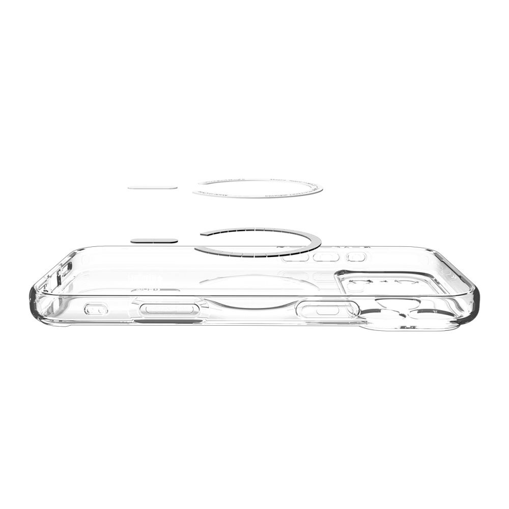 Spigen Ultra Hybrid Mag do iPhone 17 Pro – smukły profil, precyzyjne wycięcia, matowy rant Frost White