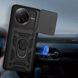 Etui pancerne do Xiaomi Poco F7 Ultra, CamShield Slide, czarne