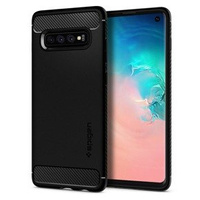 Etui Spigen do Samsung Galaxy S10, Rugged Armor, czarne