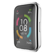 2w1 Etui z osłoną na ekran do Huawei Band 6/7, Srebrne