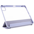 Etui do iPad Pro 12.9" 2022/2021/2020 (6/5/4 gen.), Smartcase Hybrid, z miejscem na rysik, fioletowe