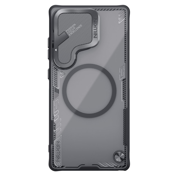 Etui do Samsung Galaxy S25 Ultra, pancerne Nillkin, Icelade Prop, do Magsafe, czarne