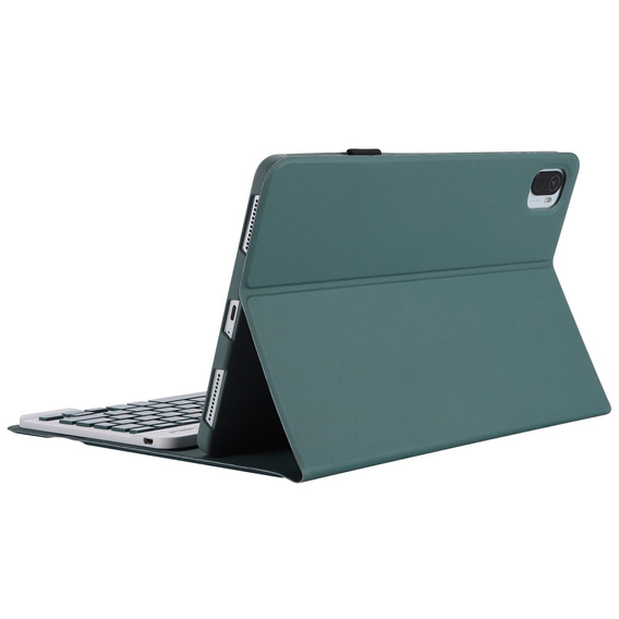 Etui z klawiaturą bluetooth do Xiaomi Pad 7 / 7 Pro, zielone