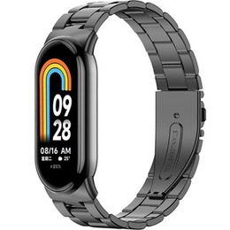 Bransoleta Stalowa do Xiaomi Smart Band 10 / 9 / 8, Czarna