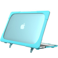 Etui Kickstand Full Protection do Macbook Air 13 - A1932/A2179/A2337 - Blue