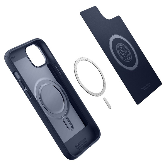 Etui SPIGEN do iPhone 14 Plus, Mag Armor, Navy Blue