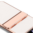 Etui do Samsung Galaxy Z Flip 4 5G, ElectroLeather, białe