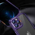 Etui do iPhone 12 Pro Max, ERBORD Impact Guard, ciemnofioletowe