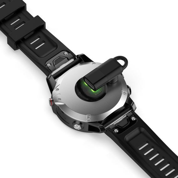 Mini złącze / Adapter do zegarków Garmin, Czarny