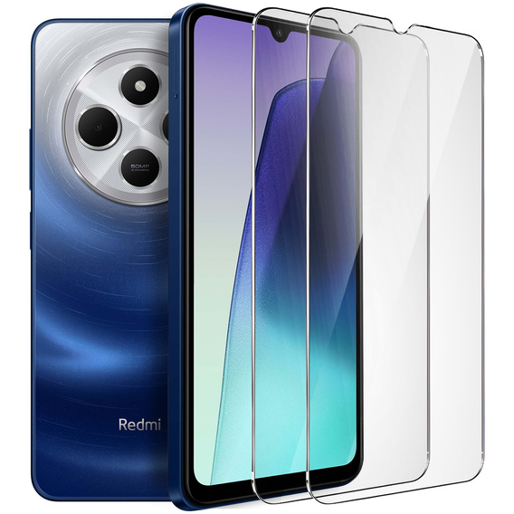2x Szkło Hartowane do Xiaomi Redmi 14C / Poco C75, ERBORD 9H Hard Glass, szybka