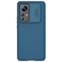 Etui NILLKIN do Xiaomi 12T / 12T Pro, CamShield, niebieskie