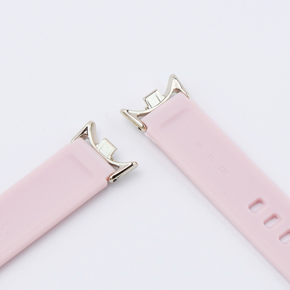 Pasek Silikonowy do Xiaomi Smart Band 10 / 9 / 8, Różowy