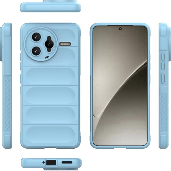 Etui do Xiaomi Poco F7 Ultra, Gaming Shockproof, niebieskie
