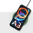 Etui do Xiaomi Redmi A3, Fusion Hybrid, z ochroną aparatu, przezroczyste / czarne