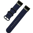 Pasek Nylonowy QuickFit 20mm do Garmin Fenix 5S/6S/7S/8 43mm, Granatowy