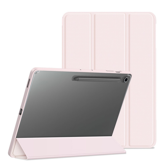 Etui Dux Ducis Toby Series do Samsung Galaxy Tab S10 FE+ Plus – różowe