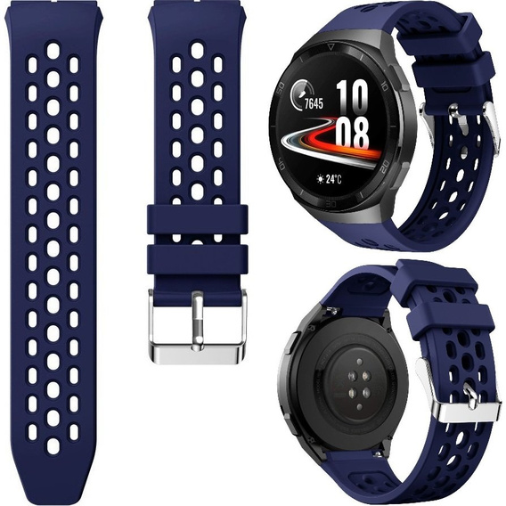 Pasek silikonowy do Huawei Watch GT 2e, Niebieski