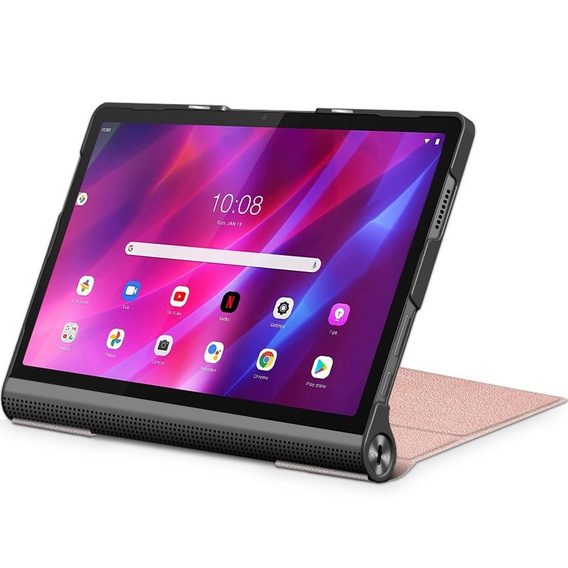 Etui do Lenovo Yoga Tab 11 2021 YT-J706X J706 F/L, Różowe Rose Gold