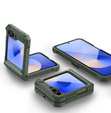 Etui pancerne do Samsung Galaxy Z Flip7 FE / Z Flip6, Dexnor, zielone