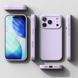 Etui Ringke do iPhone 17 Pro, Silicone MagSafe, Light Purple