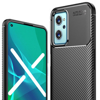 Etui do Realme 9i / Oppo A96 / Oppo A36, Carbon Gel, czarne