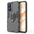 Etui do Realme C33, Kickstand Ring, czarne