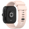 Pasek Silikonowy do Xiaomi Redmi Watch 4 / Xiaomi Smart Band 8 Pro / Xiaomi Smart Band 9 Pro, Różowy