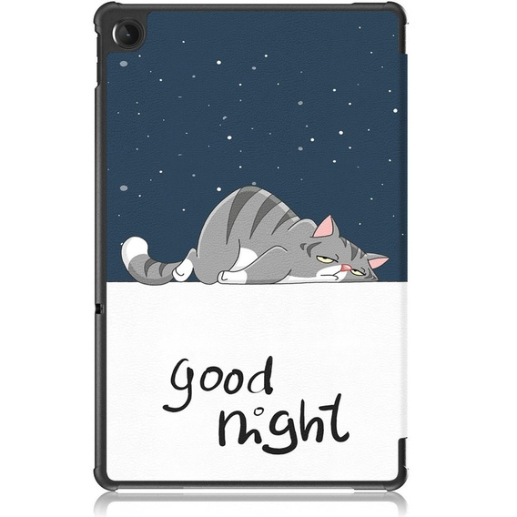 Etui do Lenovo Tab M10 Plus 10.6 TB-125F / TB-128F 3 Gen, Smartcase, sleeping cat