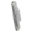Pancerne Etui do Samsung Galaxy S24, Belt Clip, z klipsem, przezroczyste / czarne