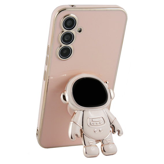 Etui do Samsung Galaxy A54 5G, Astronaut, różowe rose gold