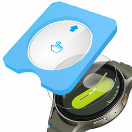 2x Szkło Hartowane z ramką do montażu ERBORD do Samsung Galaxy Watch 7 44mm