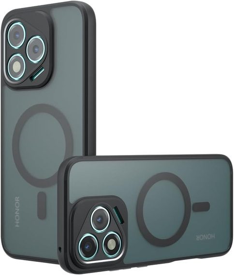 Etui do Honor 400 Lite, do MagSafe, ERBORD Matt Case, czarny