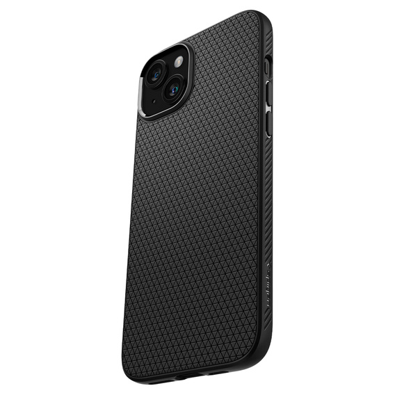 Etui Spigen do iPhone 15 Plus, Liquid Air, Czarne