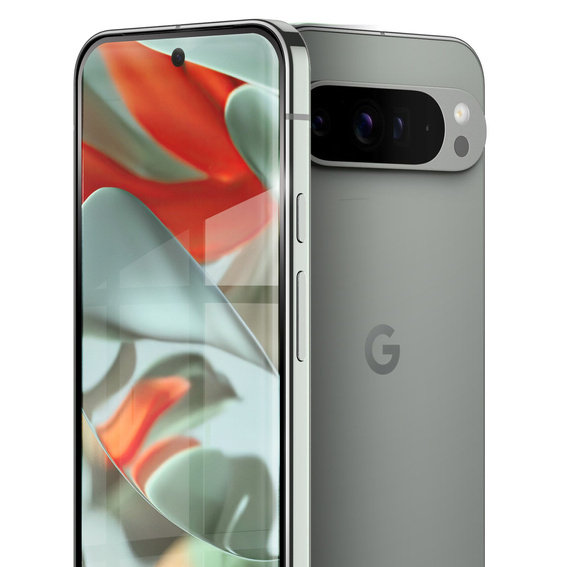 Szkło Hartowane 3D do Google Pixel 9 Pro XL, czarna ramka