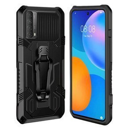 Etui do Huawei P Smart 2021, Obudowa Hybrid KickStand Case, Czarne