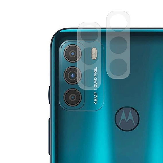 2x Szkło hartowane na aparat ERBORD do Motorola Moto G50, przezroczyste