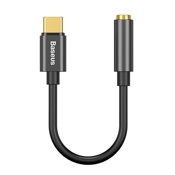 Baseus Adapter Audio USB-C do mini jack 3,5 mm – przejściówka dla smartfonów z portem USB-C