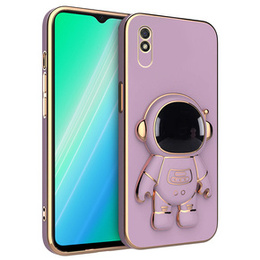 Etui do Xiaomi Redmi 9A, Astronaut, fioletowe