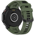 Pasek Silikonowy do Amazfit T-Rex 3, Zielony / Czarny
