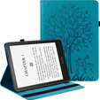 Etui do Amazon Kindle Paperwhite 5 (2021), Imprinted Tree, niebieskie