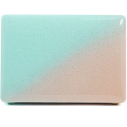 Etui ochronne do Macbook Air 14 (A2442) 2021, HardShell Gradient, Niebiesko beżowe