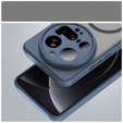 Etui do Xiaomi 15 Ultra, do MagSafe, ERBORD Matt Case, niebieskie